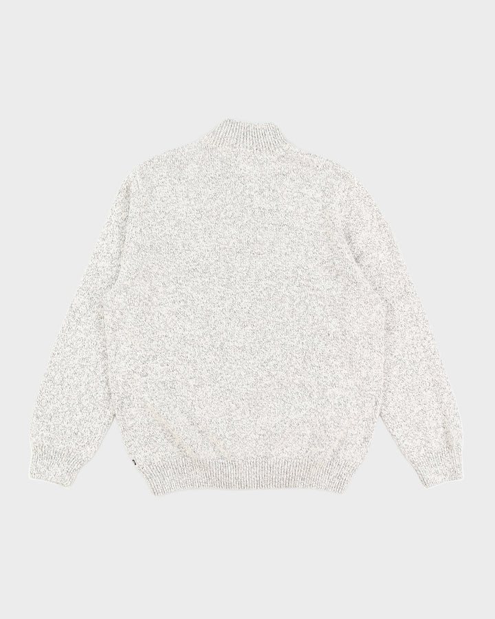 Deadstock Speckled Knitted Chaps Jumper - XL