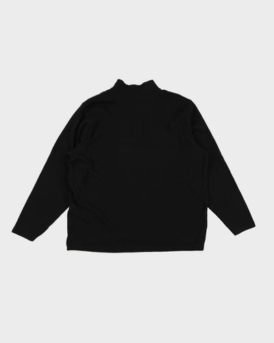 Black Wrangler Quarter Zip Jumper - XXL