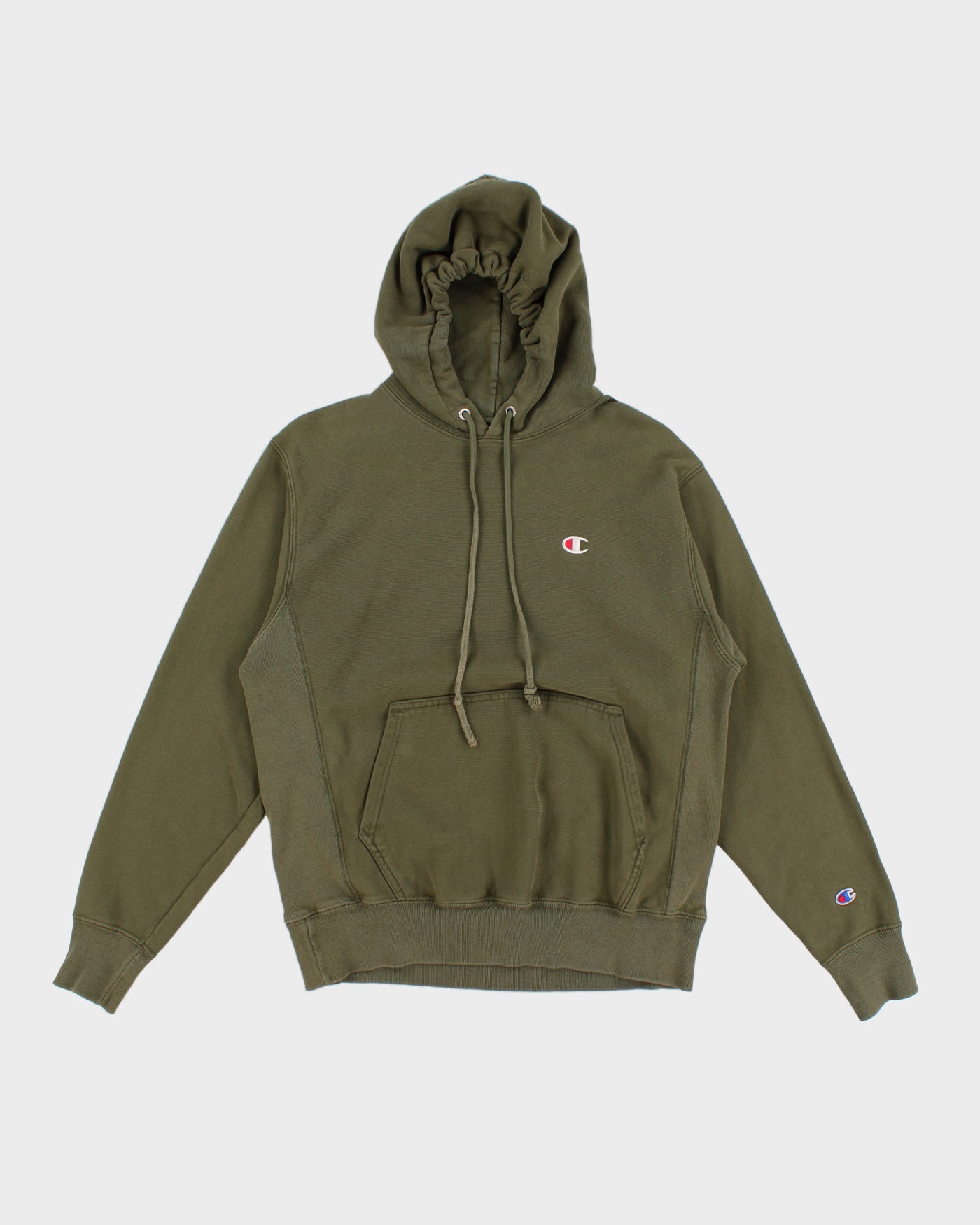 Green Champion Hooded Jumper - M
