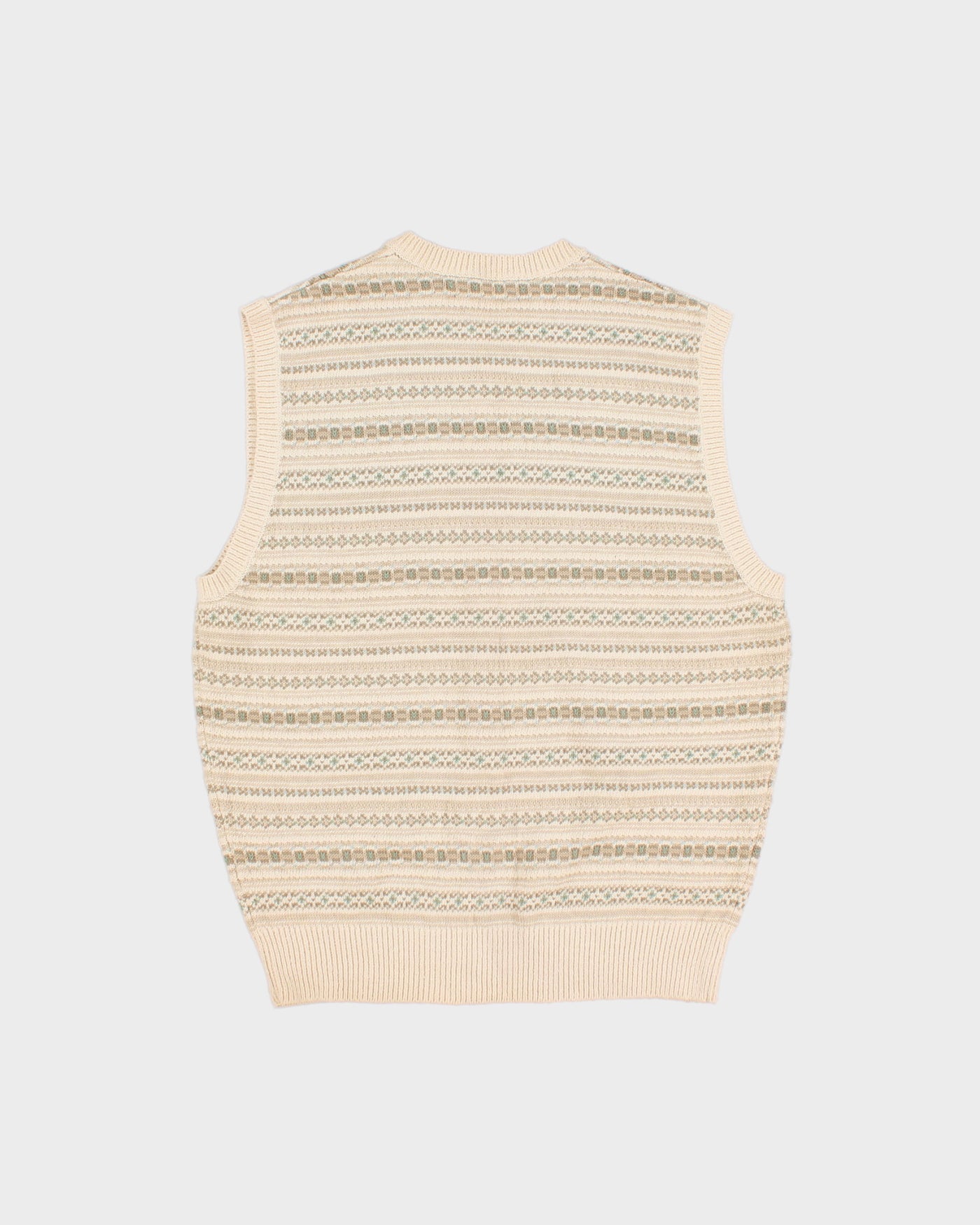 Polo Golf V Neck Silk Sweater Vest - M