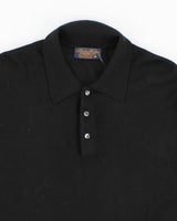 Mens Black Merino Wool Brooks Brothers Jumper - M