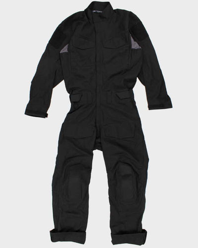 Mens Black Arc'teryx Zip Up "Assault Coverall" One Piece Jumpsuit - M