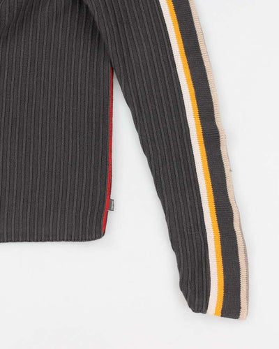 Vintage Espirit Turtle Neck Cable Knit Jumper - M
