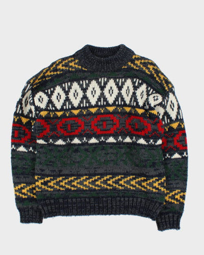 Vintage Nino Foriec Wool Blend Jumper - S