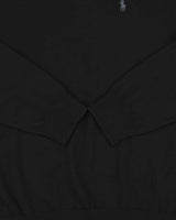 Vintage Polo Ralph Lauren Black Merino Wool Crewneck Knit Jumper - L