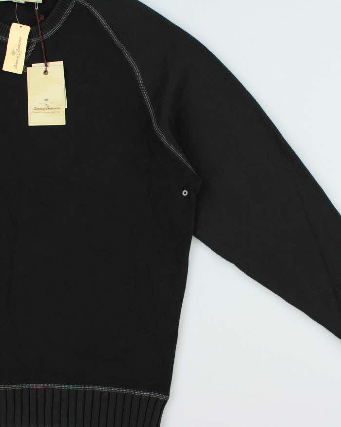 DSWT Tommy Bahama Lounge Rover Heavyweight Cotton Crewneck Knit Jumper - L