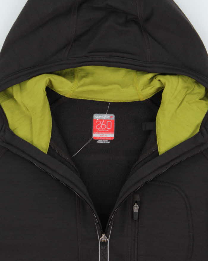 Icebreaker GT 260 Midweight Merino Wool Full-Zip Hoodie - XL