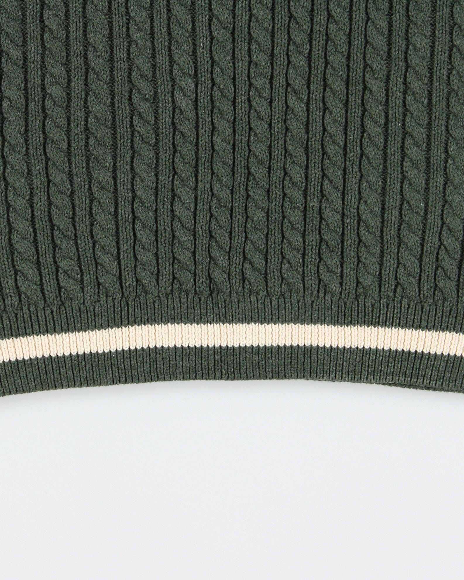 Vintage Y2K 00s Rorie Whelan V-Neck Cable Knit Sweater Vest - M