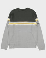 Vintage Y2K 00s Billabong Striped Knit Crewneck Jumper - L