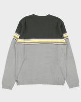 Vintage Y2K 00s Billabong Striped Knit Crewneck Jumper - L