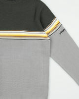 Vintage Y2K 00s Billabong Striped Knit Crewneck Jumper - L