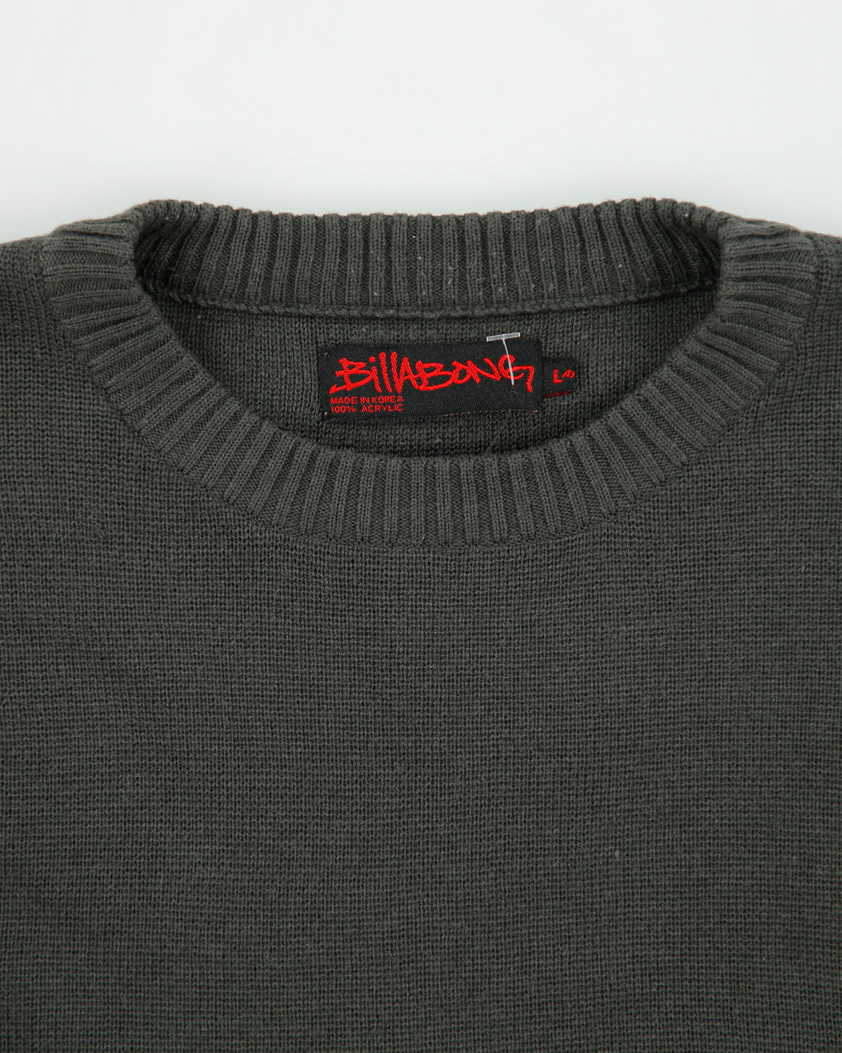 Vintage Y2K 00s Billabong Striped Knit Crewneck Jumper - L