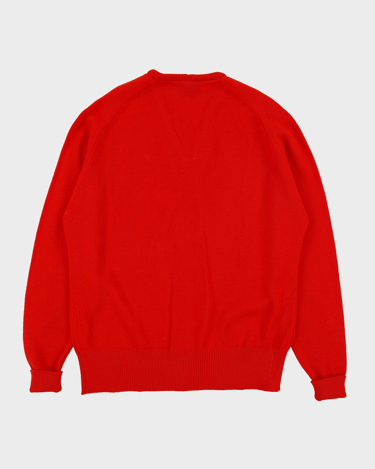 Vintage 1990s Slazenger V-neck Knit Long Sleeve Jumper - L