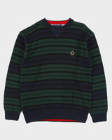 Vintage 1990s Tommy Hilfiger Stripe Knit Long Sleeve Jumper - L