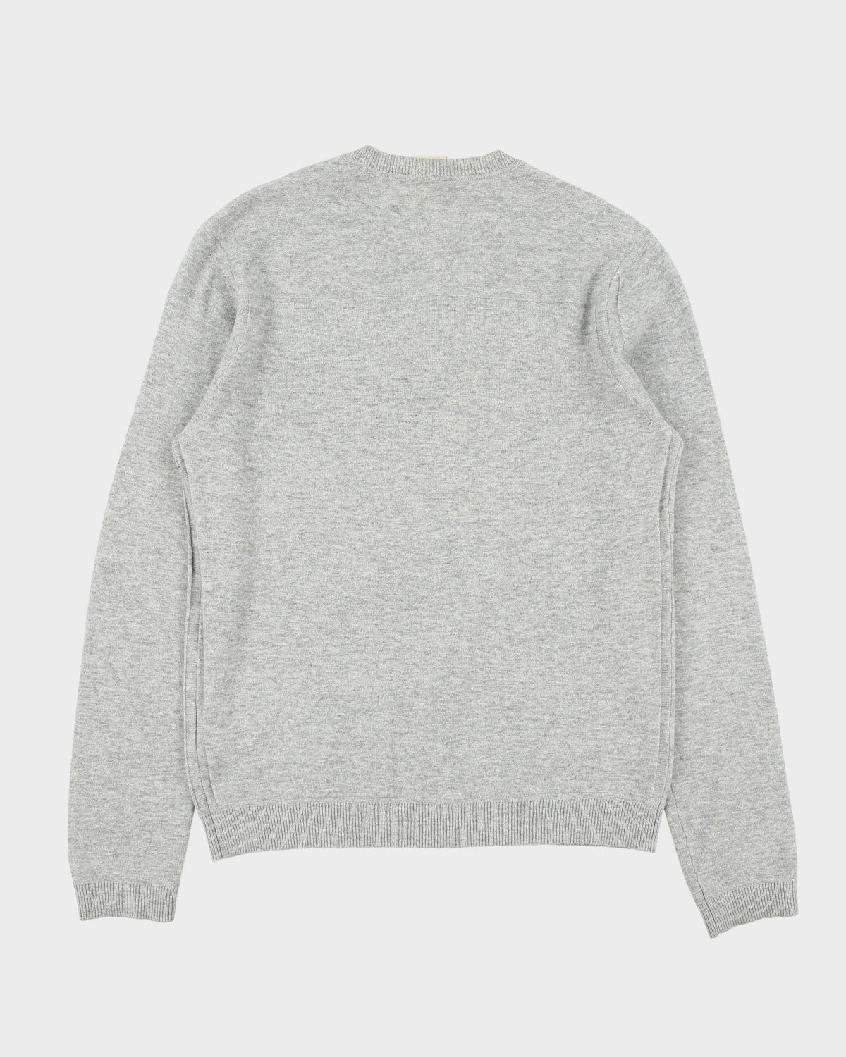 Vintage Boss Orange Wool V-neck Lightweight Jumper - M
