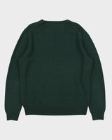 Vintage Polo Ralph Lauren Cotton Knit Ribbed Crewneck Jumper - L