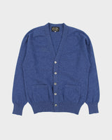 Vintage 1990s Snow Lotus Cashmere Front Pocket Cardigan - M