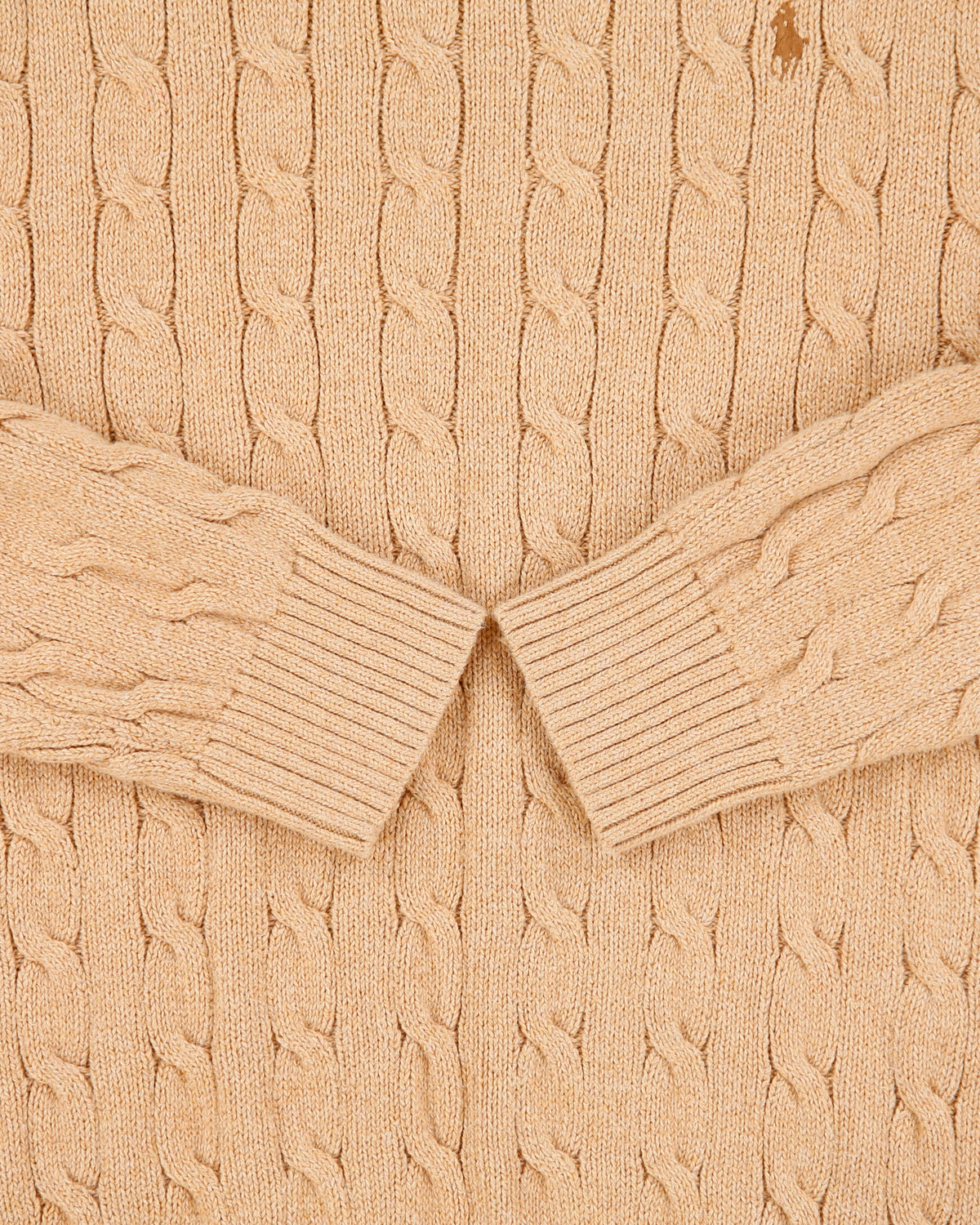Vintage Polo Ralph Lauren Cable Knit Jumper - L