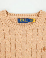 Vintage Polo Ralph Lauren Cable Knit Jumper - L
