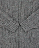 Vintage 1990s Boston Traders Chunky Cable Rib Knit Wool Jumper - L