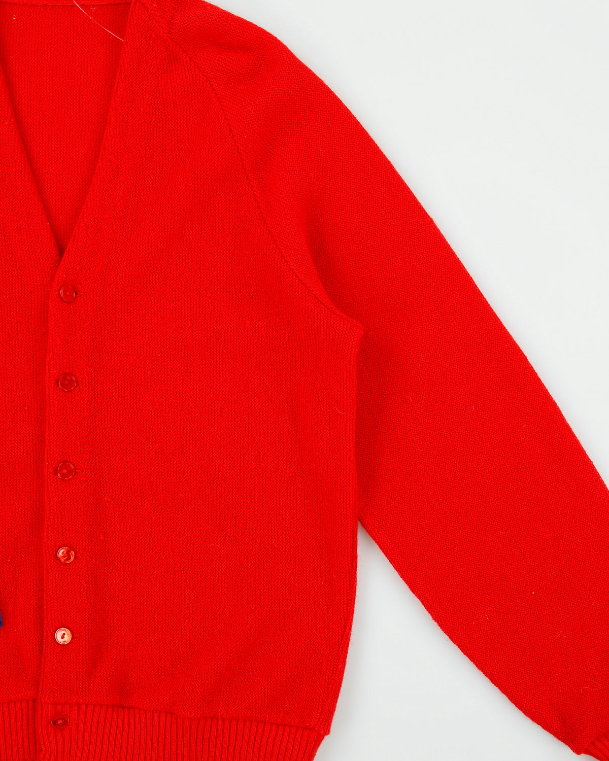 Vintage 1960s Varsity College Letterman Wool Knit Made In USA Cardigan - L