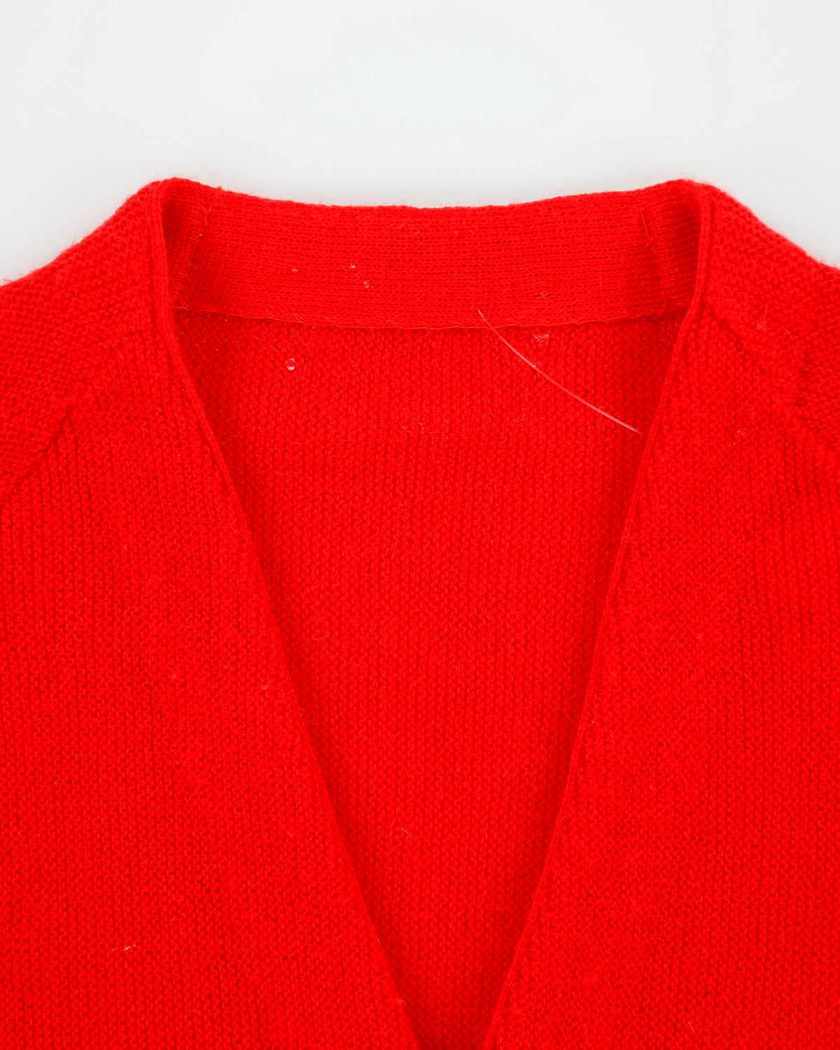 Vintage 1960s Varsity College Letterman Wool Knit Made In USA Cardigan - L