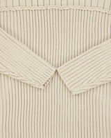 DSWT Vintage F/W 2003 Y2K Point Zero Chunky Ribbed Knit Roll Neck Jumper - XL