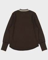 F/W 2023 Adidas Originals X Wales Bonner Wool Blend Ribbed Knit Crewneck Jumper - L