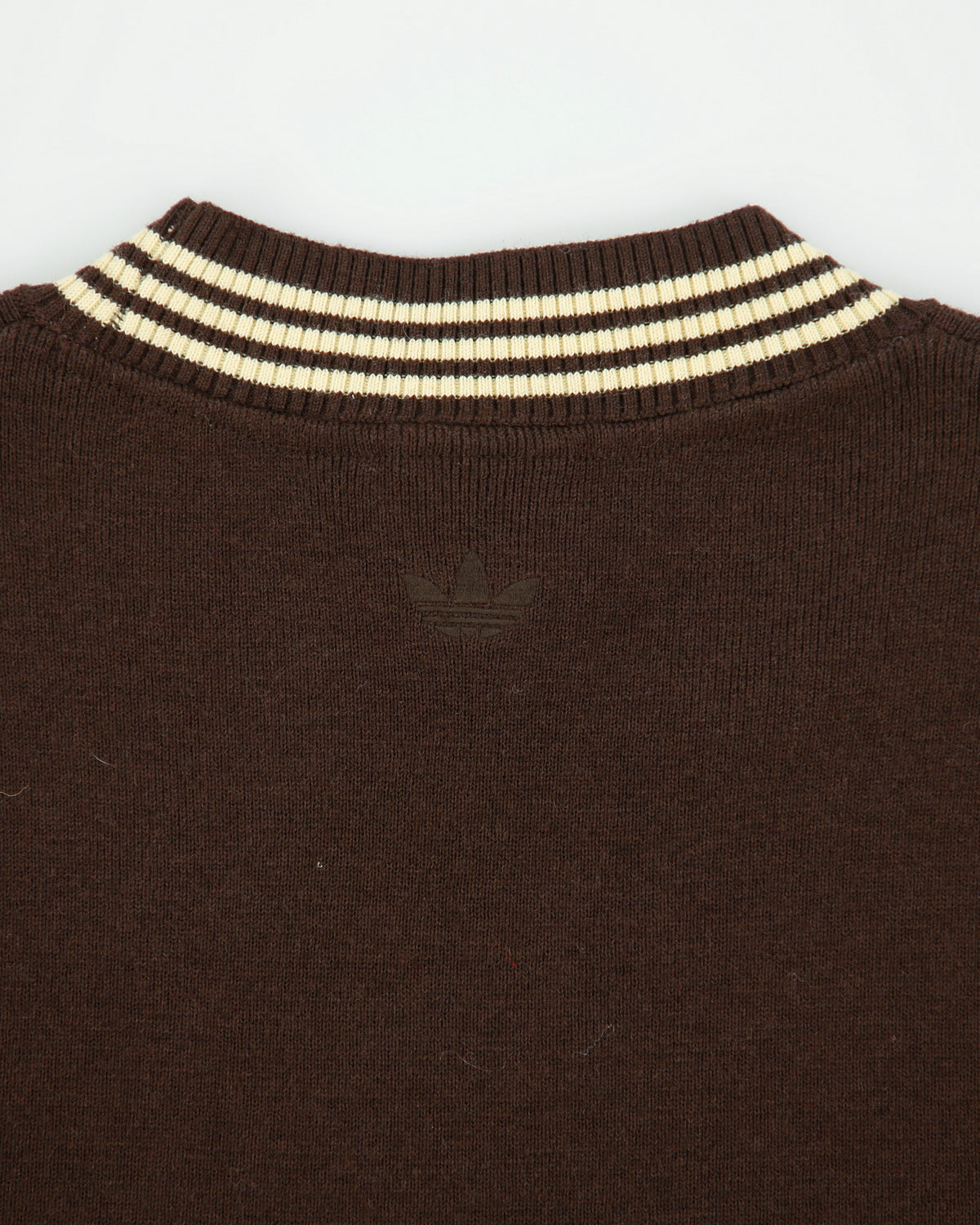 F/W 2023 Adidas Originals X Wales Bonner Wool Blend Ribbed Knit Crewneck Jumper - L