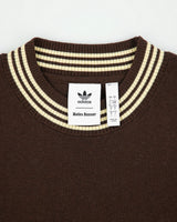 F/W 2023 Adidas Originals X Wales Bonner Wool Blend Ribbed Knit Crewneck Jumper - L