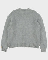 Vintage 1990s Columbia Wool Chunky Heavyweight Jumper - L