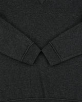 Vintage Hugo Boss Marl Grey Yak Wool Blend Knit Daffino V-Neck Jumper - XXL