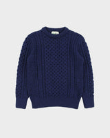 Vintage Aran Company Merino Wool Fisherman Knit Jumper - XS
