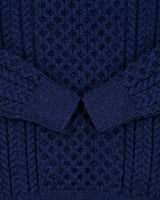Vintage Aran Company Merino Wool Fisherman Knit Jumper - XS