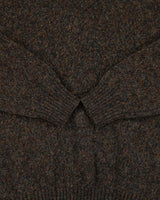 Vintage 1990s Eaton Speckled Wool Knit V-Neck Jumper - XL