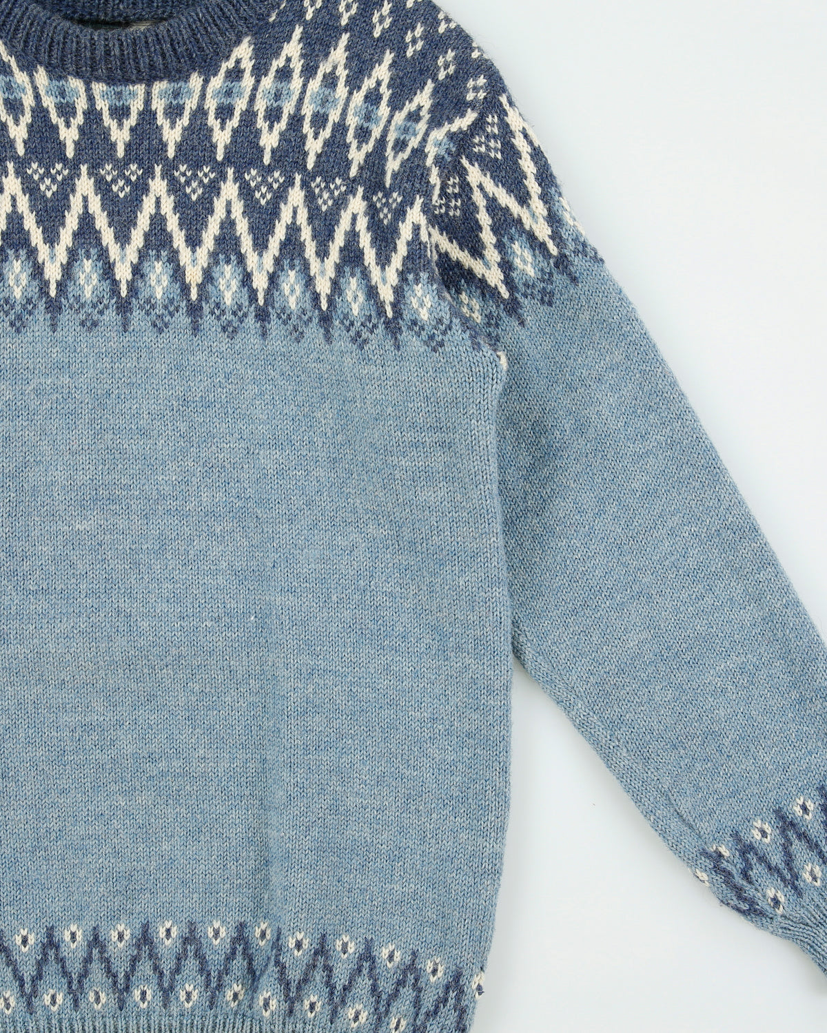 Vintage 1980s Dale Of Norway Chunky Wool Jumper - L