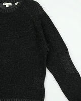 DSWT Vintage Y2K 00s Wilke-Rodriguez Marl Lambswool Ribbed Knit Jumper - M
