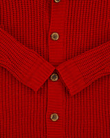 Vintage 1970s Hudson's Bay 'The Bay' Wool Knit Chunky Collared Cardigan - M