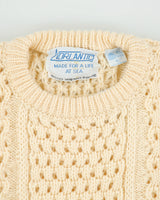 Vintage 1990s Norlantic Made In Ireland Heavyweight Chunky Wool Knit Jumper - L