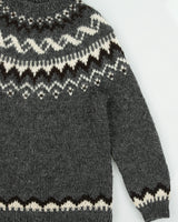 The Handknitting Association Of Iceland 'Gisli' Handmade New Wool Chunky Nordic Knit Jumper - L