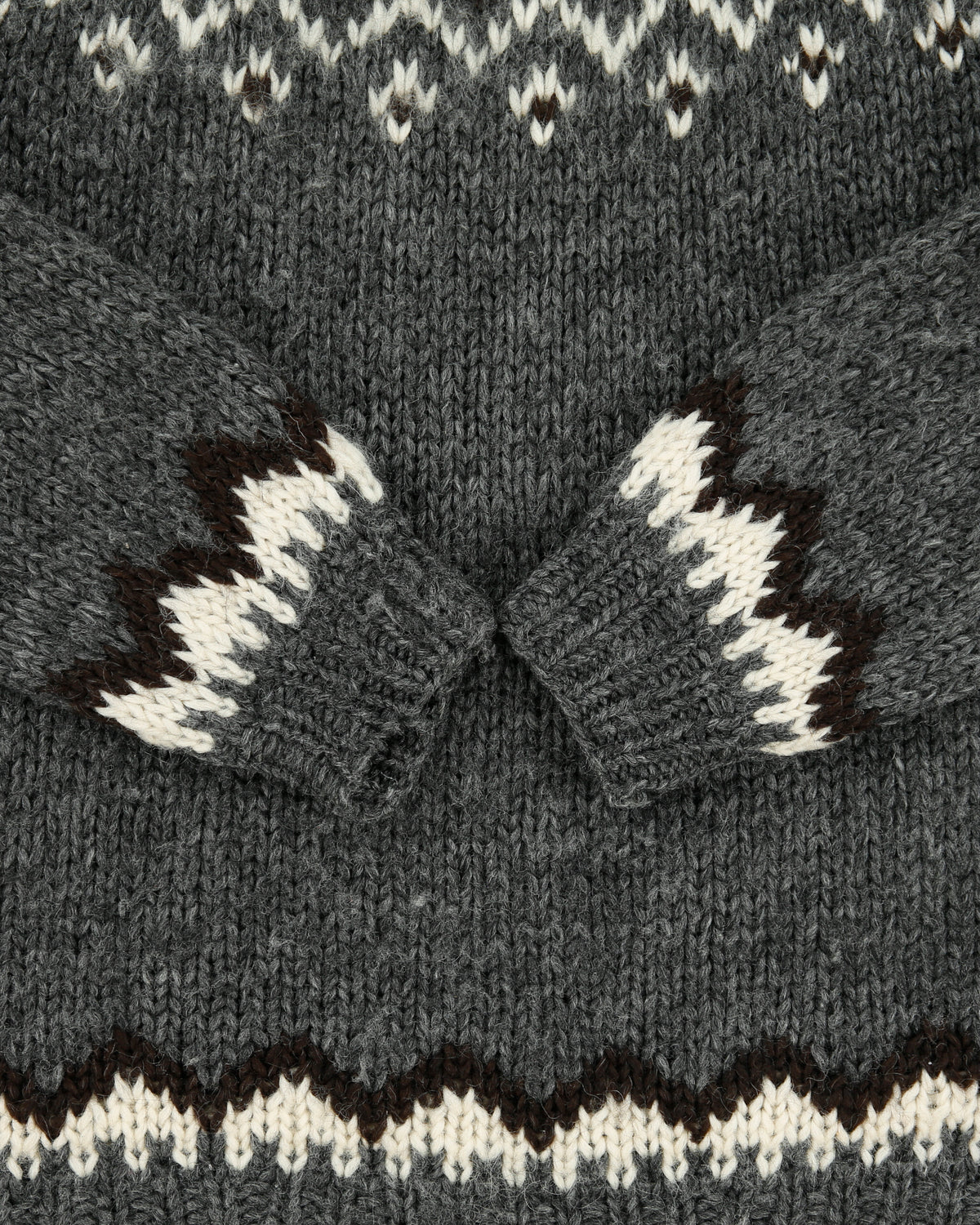 The Handknitting Association Of Iceland 'Gisli' Handmade New Wool Chunky Nordic Knit Jumper - L
