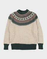 Vintage 1990s Woolrich Fair Isle Wool Chunky Knit Jumper - M