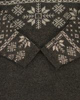 Vintage 1990s North Country Fair Isle Wool Knit Jumper - L