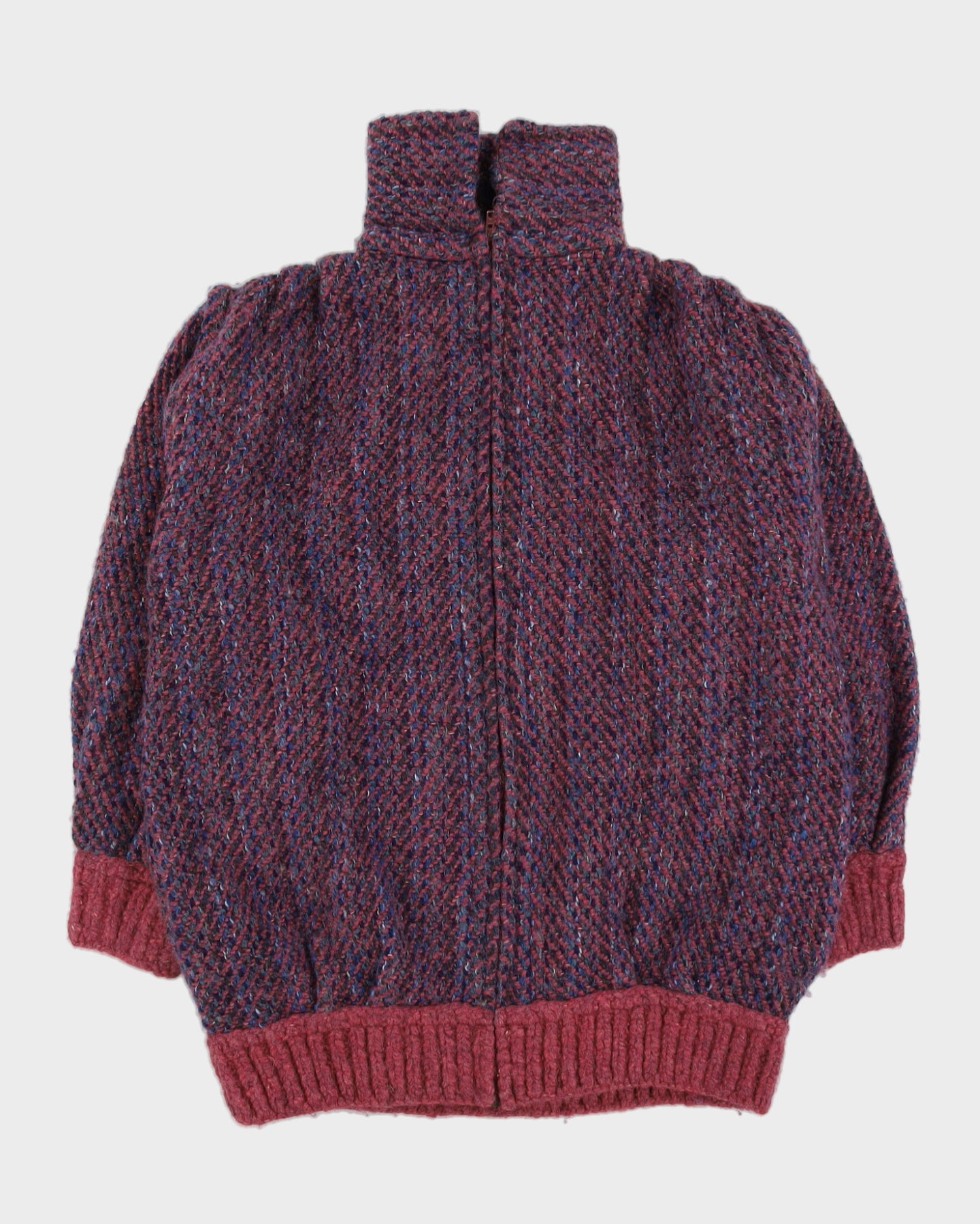 Made In Ireland Purple Knitted Cardigan - XXL