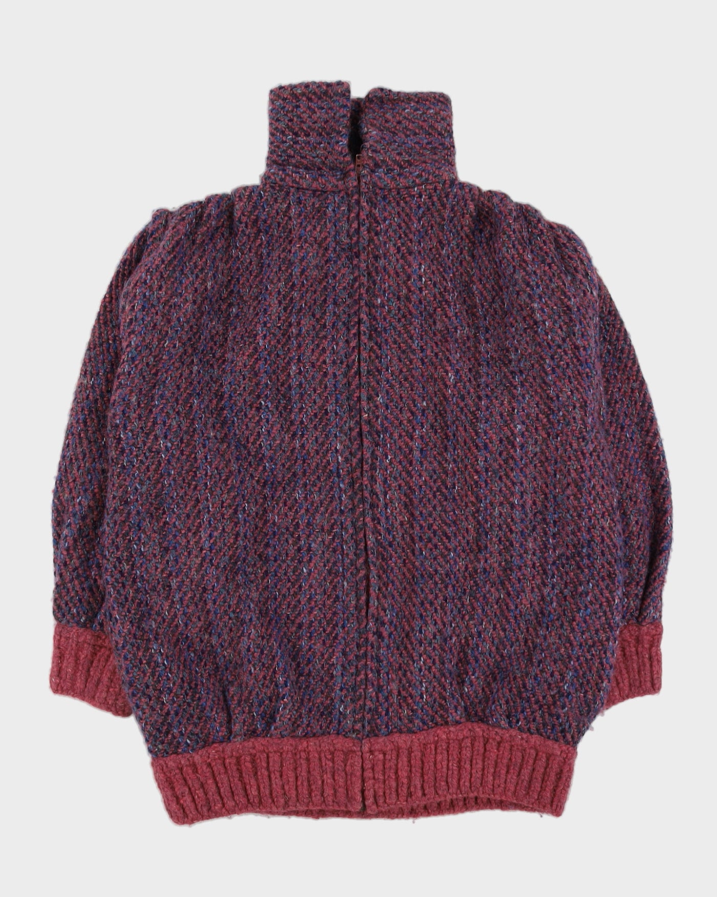 Made In Ireland Purple Knitted Cardigan - XXL