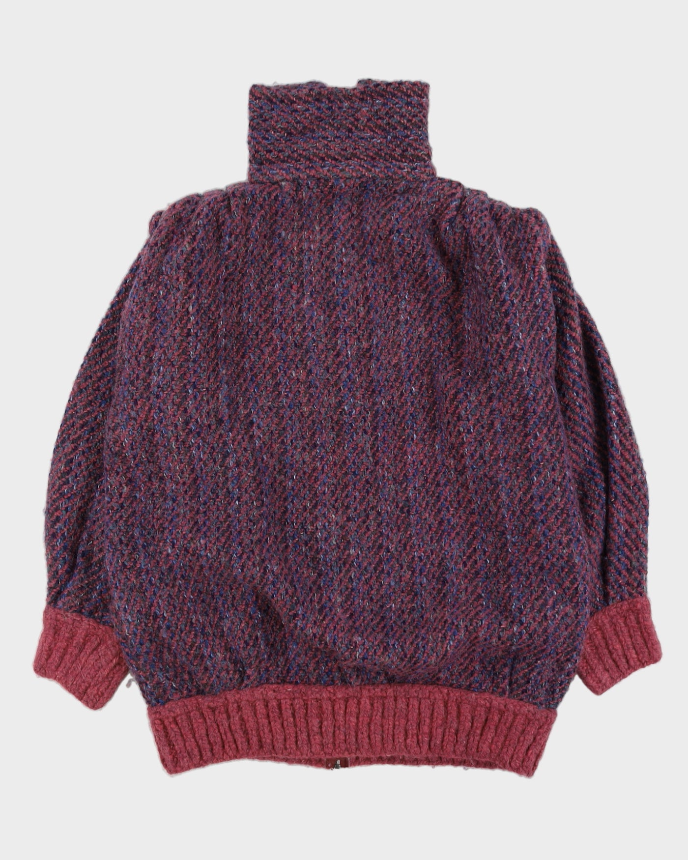 Made In Ireland Purple Knitted Cardigan - XXL