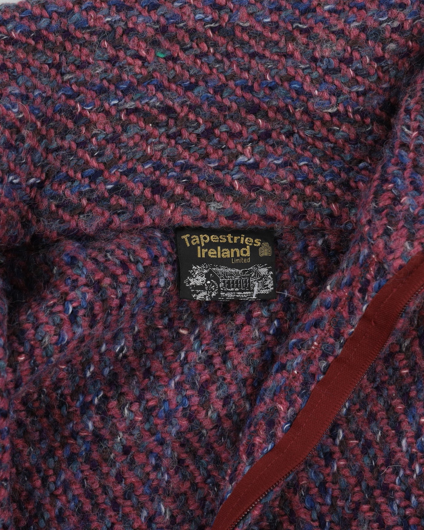 Made In Ireland Purple Knitted Cardigan - XXL