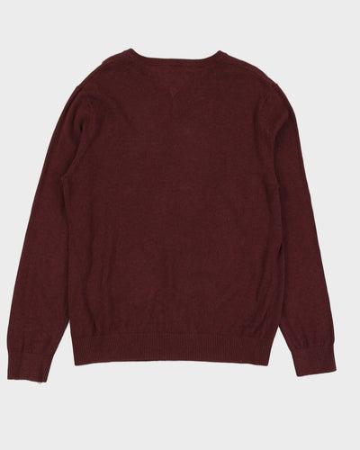 Tommy Hilfiger Argyle Knitted Jumper - M