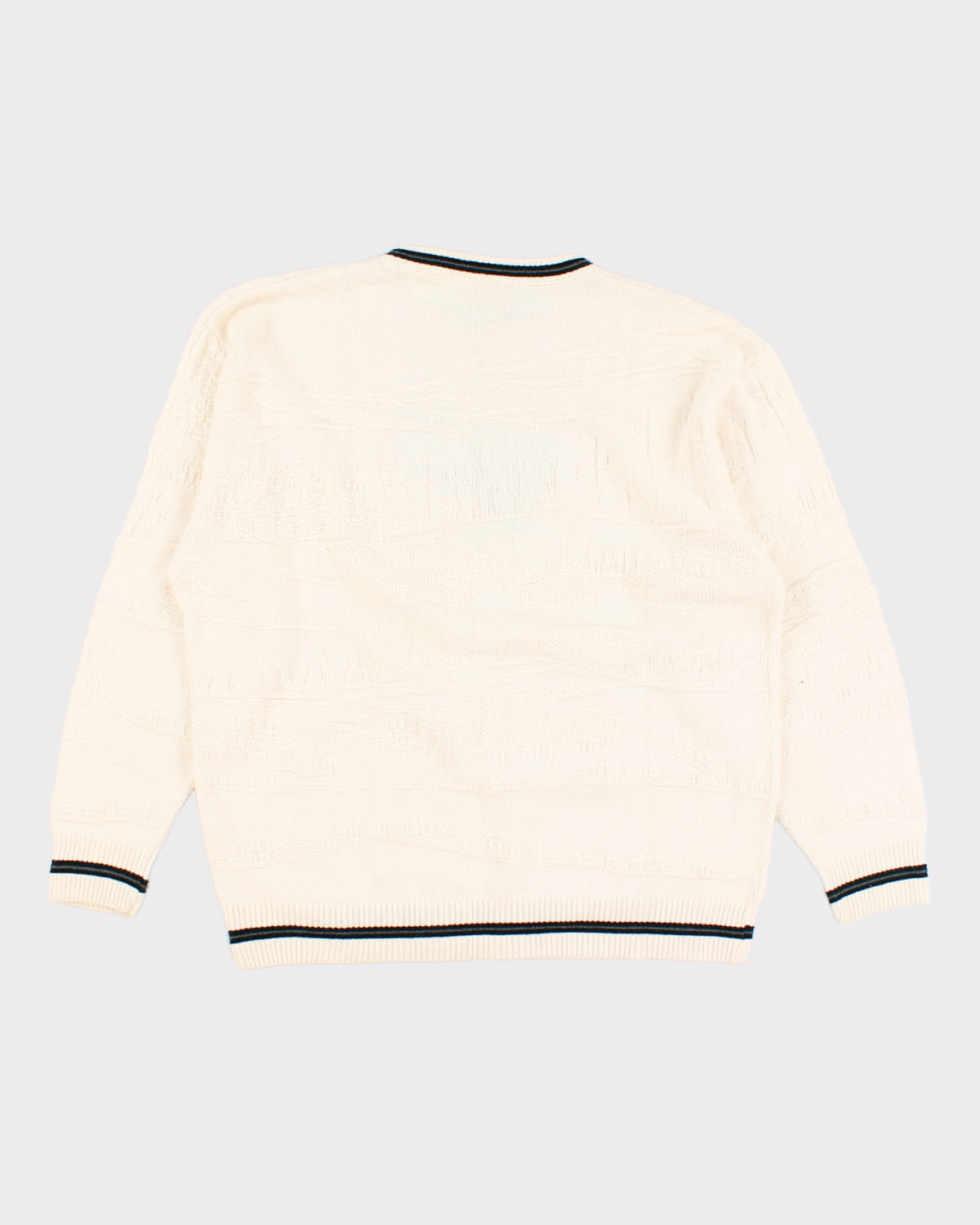 Vintage 90s Northern Elements Wolf Embroidered Knit Jumper - XL