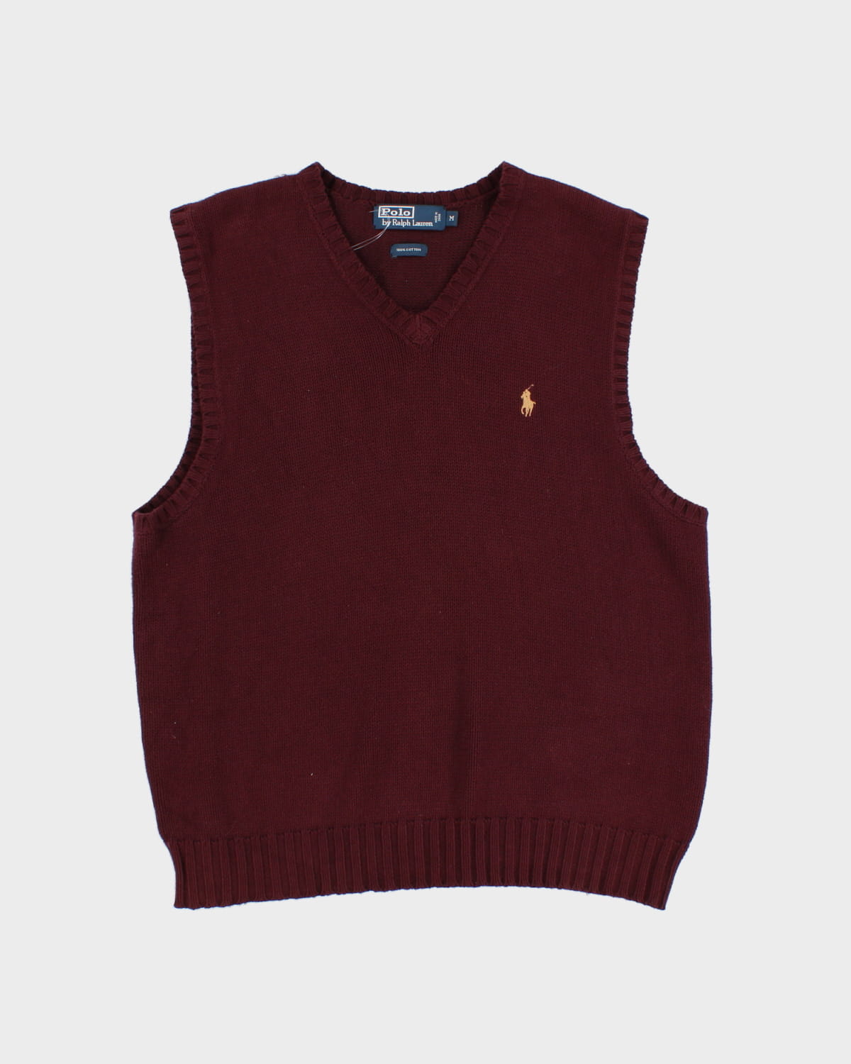 90's Ralph Lauren Knit Vest - M